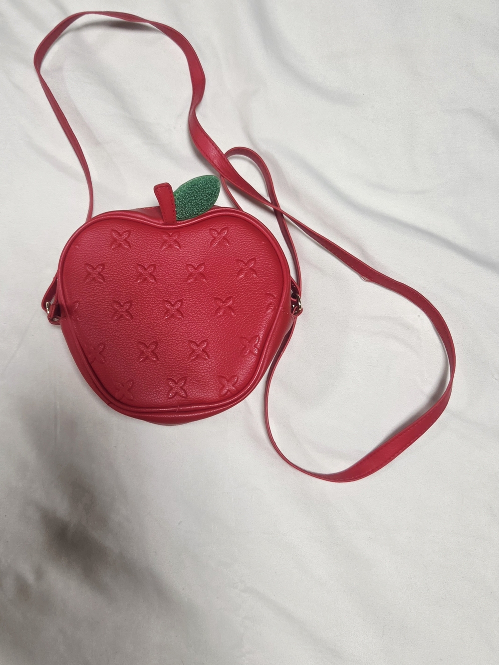 Red Apple Crossbody Bag
